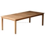 RECTA FIXED TABLE 100X200X75 CM