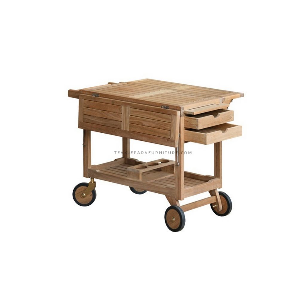 CANNOCK SERVING TROLLEY Teak Jepara Furniture
