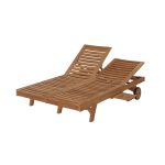 DOUBLE MADISON SUN LOUNGER WITHOUT ARM