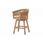 HALFMOON SWIVEL BAR CHAIR