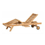 TEAK OUTDOOR LAGUNA SUN LOUNGER