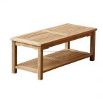 RECTA COFFEE TABLE 50X120X45 CM ( WITH RACK )