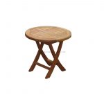 ROUND FOLDING COFFEE TABLE 50 CM