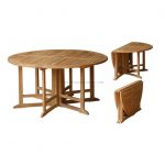 ROUND GATELEG TABLE 150 CM ( 6 LEG )