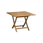 SQUARE FOLDING TABLE 100 CM