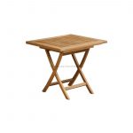 SQUARE FOLDING TABLE 80 CM