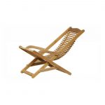 Teak Outdoor Swing Deck Chair