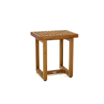 TEAK SHOWER BENCH BATHROOM