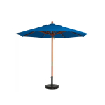 TEAK GARDEN UMBRELLA