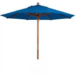 TEAK GARDEN UMBRELLA TEAK - Image 2