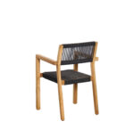 TEAK GARDEN ACADEMY  STACKING ROPE CHAIR - Image 2
