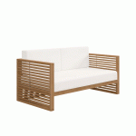RANA TEAK PATIO SOFA 155 CM