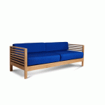 OUTDOOR TEAK PATIO DELUXE DEEP SEATING SET - Image 2