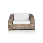 TEAK GARDEN VICTORI WICKER LOUNGE CHAIR
