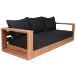 TEAK OUTDOOR MERIDIAN SOFA PATIO - Image 2