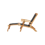 TEAK GARDEN STEAMER LOUNGE