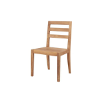 TEAK OUTDOOR FAYED PATIO DINING CHAIR