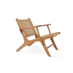 TEAK CALAVA LOUNGE PATIO CHAIR