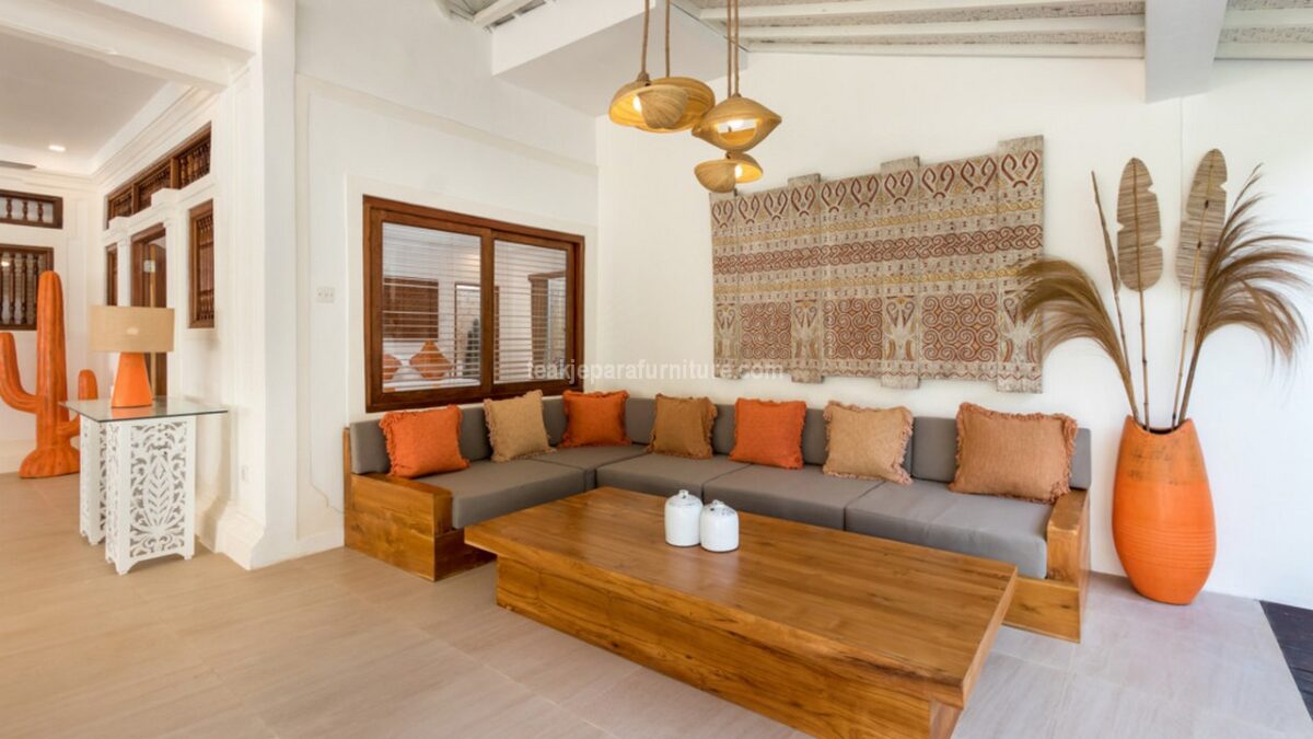 Elegant Living Room Teak Furniture: Durable & Timeless Style for Your Home