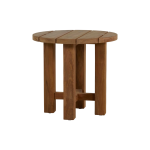 TEAK OUTDOOR CREQUEST PATIO SIDE TABLE