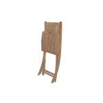 TEAK OUTDOOR TROPICO PATIO FOLDING CHAIR - Image 2
