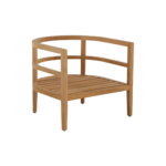 TEAK OUTDOOR SANTA BARBARA LOUNGE CHAIR - Image 2