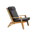 TEAK OUTDOOR SKAGEN PATIO LOUNGE CHAIR - Image 2