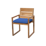 TEAK OUTDOOR VENICE PATIO FIXED CHAIRS