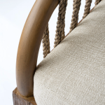 TEAK TULUM PATIO DINING CHAIRS - Image 3