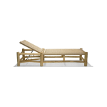 TEAK OUTDOOR MADDIE CHAISE SUN LOUNGER - Image 2