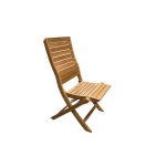 TEAK OUTDOOR TYBEE PATIO FOLDING CHAIRS