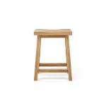TEAK OUTDOOR CHAPMAN STOOL CHAIR
