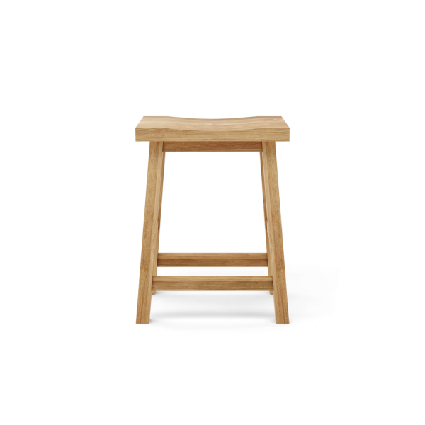 TEAK OUTDOOR CHAPMAN STOOL CHAIR