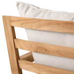 TEAK OUTDOOR HERA PATIO LOUNGE CHAIR