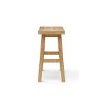 TEAK OUTDOOR CHAPMAN STOOL CHAIR