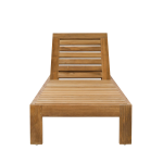 TEAK OUTDOOR CHINOAN CHAISE LOUNGER