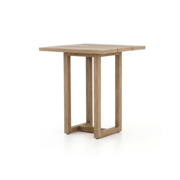 TEAK OUTDOOR STEPTON BAR TABLE