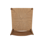 TEAK OUTDOOR LADDER BACK DINING CHAIR