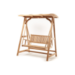 TEAK OUTDOOR SWING BENCH 150 CM