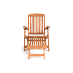 TEAK OUTDOOR NEW STEAMER CHAIR