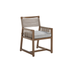 TEAK OUTDOOR TOMBAA ROPE DINING CHAIR