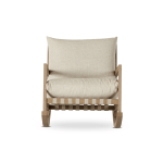 TEAK OUTDOOR AIKEN LOUNGE CHAIR