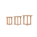 TEAK OUTDOOR Y LEGS PATIO SIDE TABLE