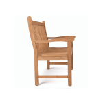 TEAK OUTDOOR NEW WAVE BENCH