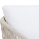 TEAK OUTDOOR ALLARIS ROPE DINING CHAIR