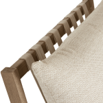 TEAK OUTDOOR AIKEN LOUNGE CHAIR