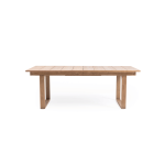 TEAK OUTDOOR MARIE EXTENSION DINING TABLE