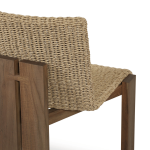 TEAK OUTDOOR ROXY DINING CHAIR