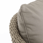 TEAK OUTDOOR TARTORA ROPE LOUNGE CHAIRS