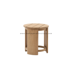 TEAK OUTDOOR XENDER SIDE TABLE